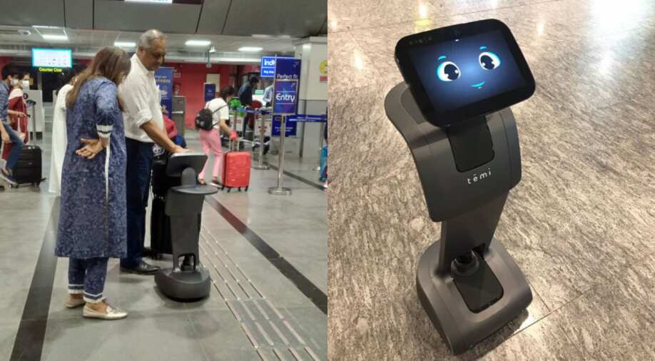 AI-based robots at Coimbatore airport will now connect flyers to airport staff through video calls