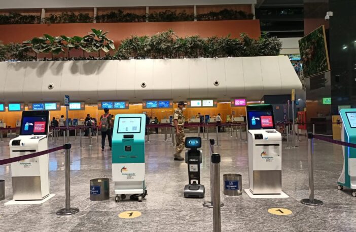 BLR Airport introduces AI-driven robots