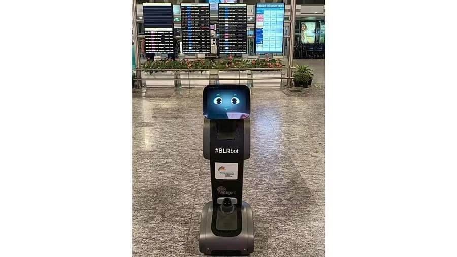 Meet the friendly bots at Bengaluru airport